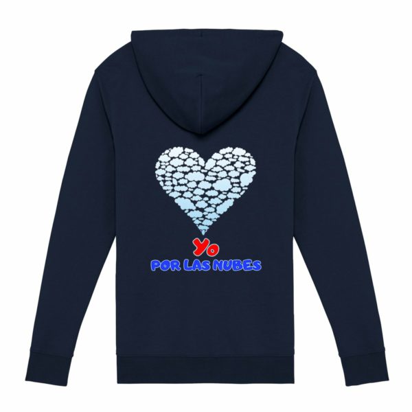 Sweat à capuche zippé Femme: Yo por las nubes