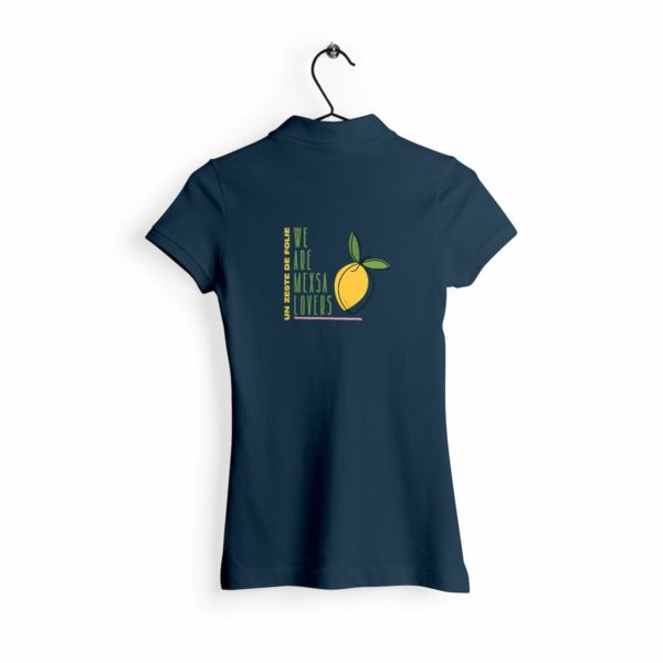 Polo Léger Femme - Limón y sal