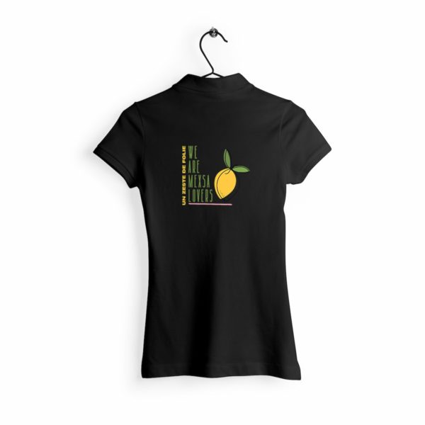 Polo Léger Femme - Limón y sal