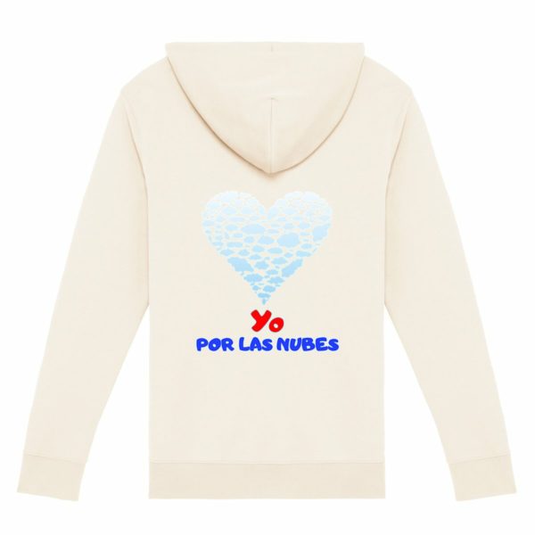 Sweat à capuche zippé Femme: Yo por las nubes