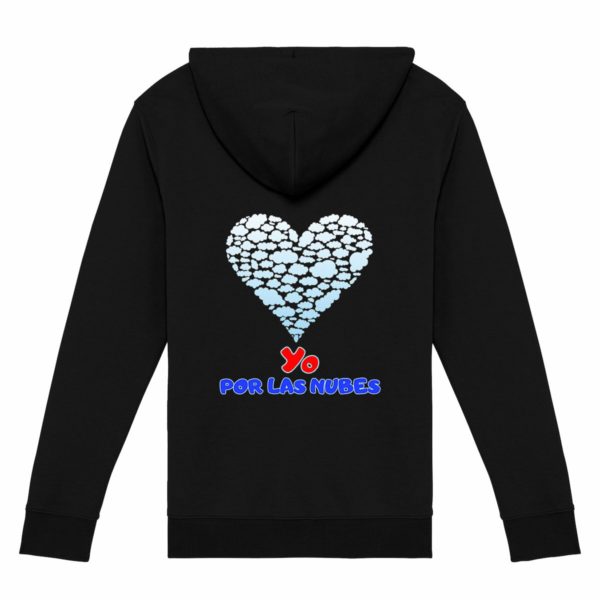 Sweat à capuche zippé Femme: Yo por las nubes