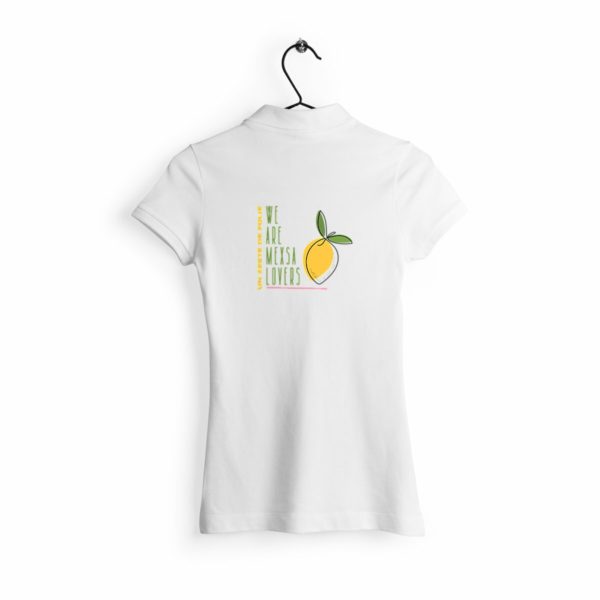 Polo Léger Femme - Limón y sal