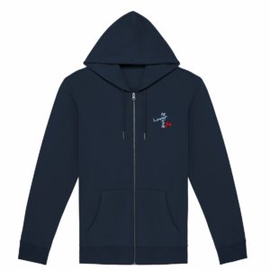 Sweat à capuche zippé Femme: Yo por las nubes