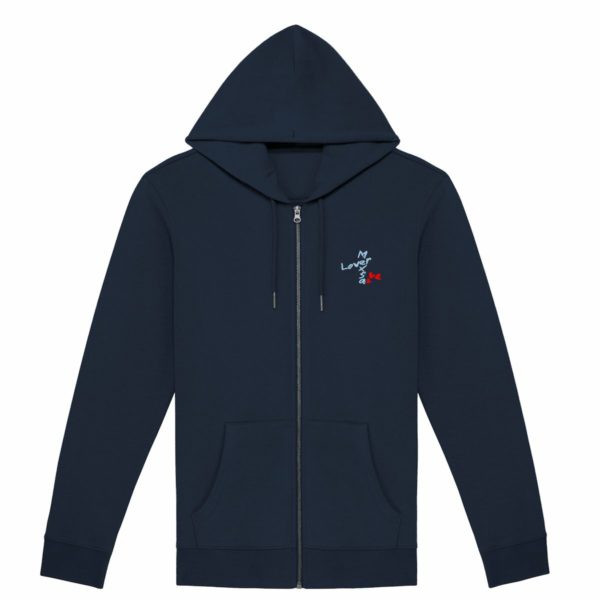 Sweat à capuche zippé Femme: Yo por las nubes
