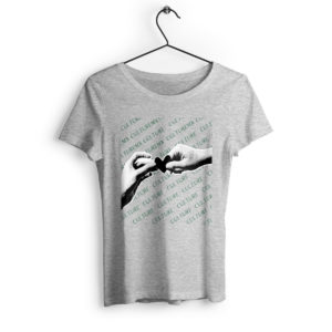 T-shirt Femme Epais con Mensaje de Amor