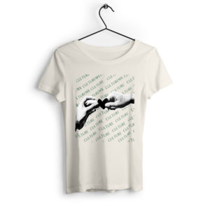 T-shirt Femme Epais con Mensaje de Amor