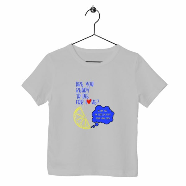 T-shirt Enfant Epais - Citron Amoureux des Tacos