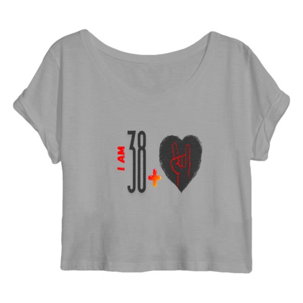 Crop top Femme - I am 38 +