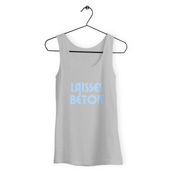 Débardeur Femme Ample Laisse Béton