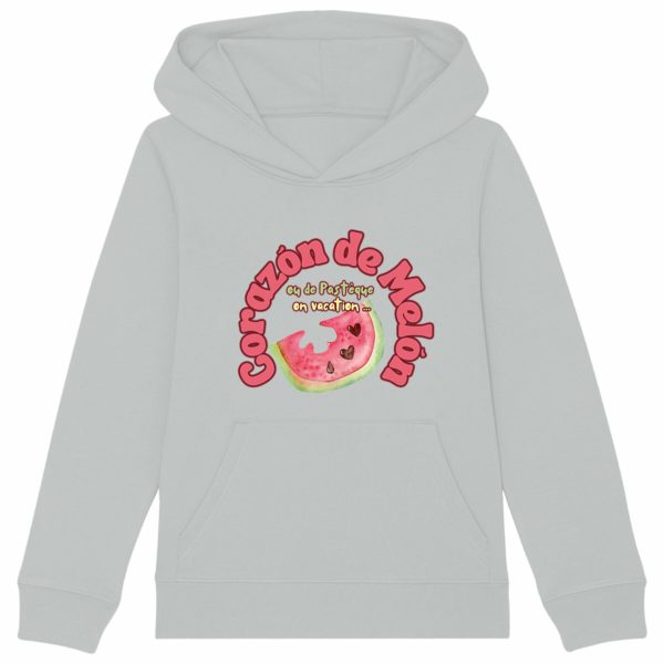 Sweat à capuche Epais Enfant - ? de melon ou pastèque