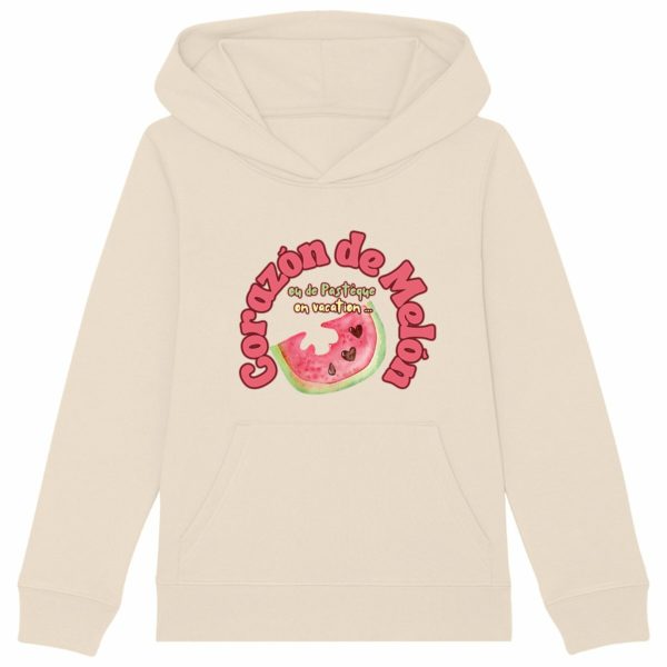 Sweat à capuche Epais Enfant - ? de melon ou pastèque