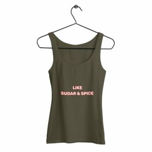Débardeur Femme Cintré Sucré ou Spice