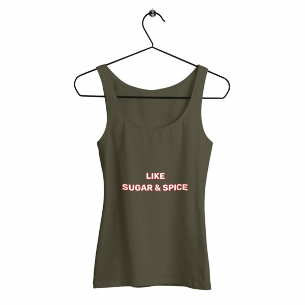 Débardeur Femme Cintré Sucré ou Spice