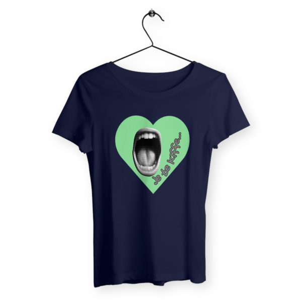 T-shirt Femme Léger Je te Kiffe