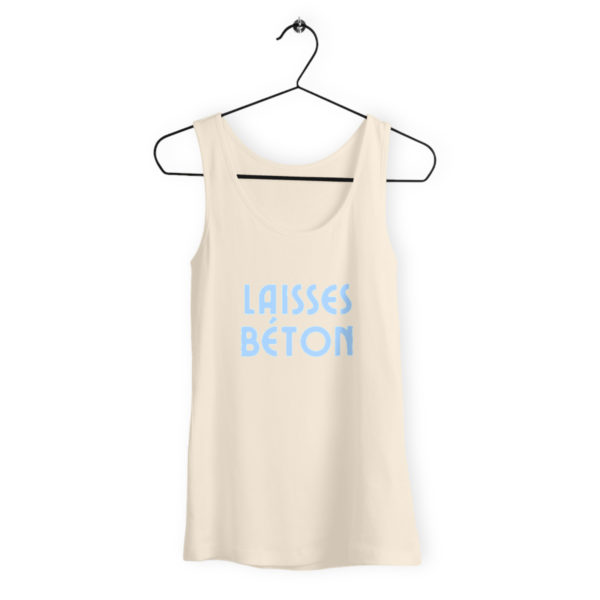 Débardeur Femme Ample Laisse Béton