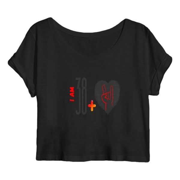 Crop top Femme - I am 38 +
