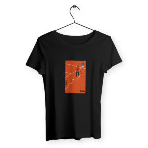 T-shirt Femme Léger - À la ligne près.
