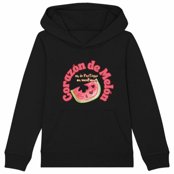 Sweat à capuche Epais Enfant - ? de melon ou pastèque