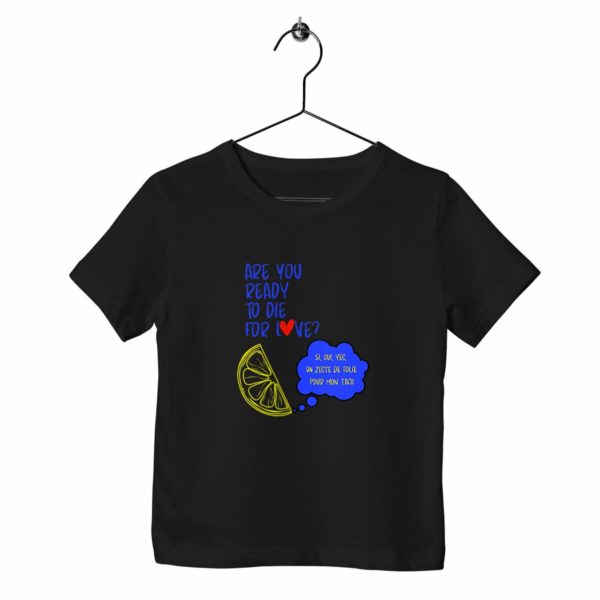 T-shirt Enfant Epais - Citron Amoureux des Tacos