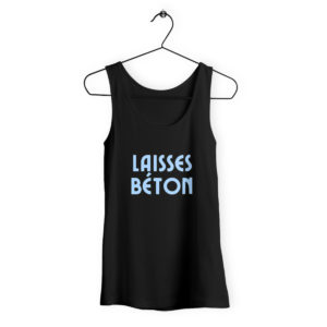 Débardeur Femme Ample Laisse Béton