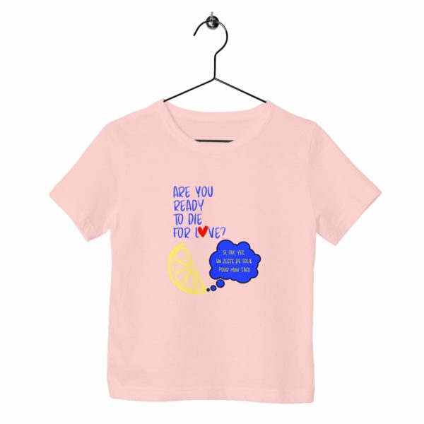 T-shirt Enfant Epais - Citron Amoureux des Tacos