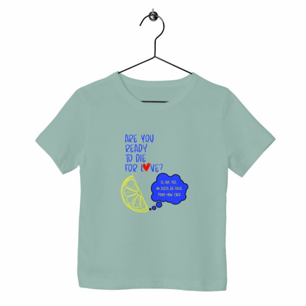 T-shirt Enfant Epais - Citron Amoureux des Tacos