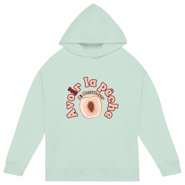 Sweat à capuche Femme Oversized - Avoir la pêche