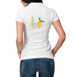 Polo Léger Femme - Limón y sal