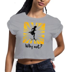 Crop top Femme Détente et Liberté