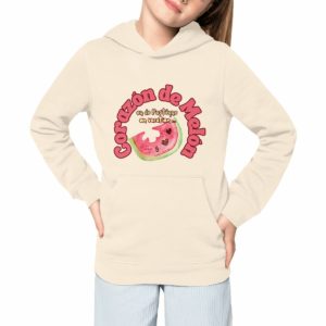 Sweat à capuche Epais Enfant - ? de melon ou pastèque