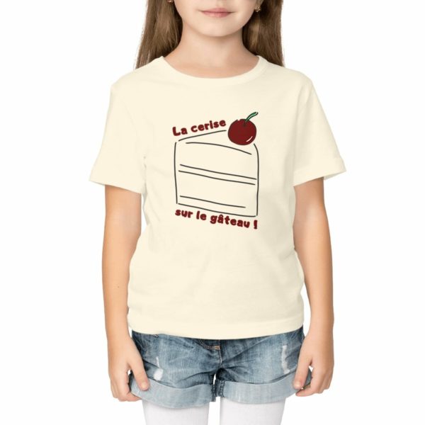 T-shirt Enfant Epais - La Cerise sur le Gâteau