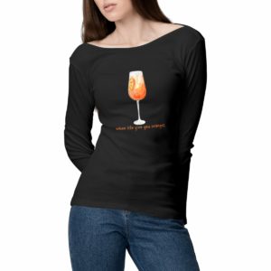 T-shirt Femme Léger manches longues - Spritz ou rien !